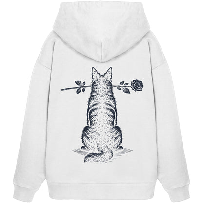Silent Loyalty - Holländischer Schäferhund (langhaar) - Organic Oversize Hoodie