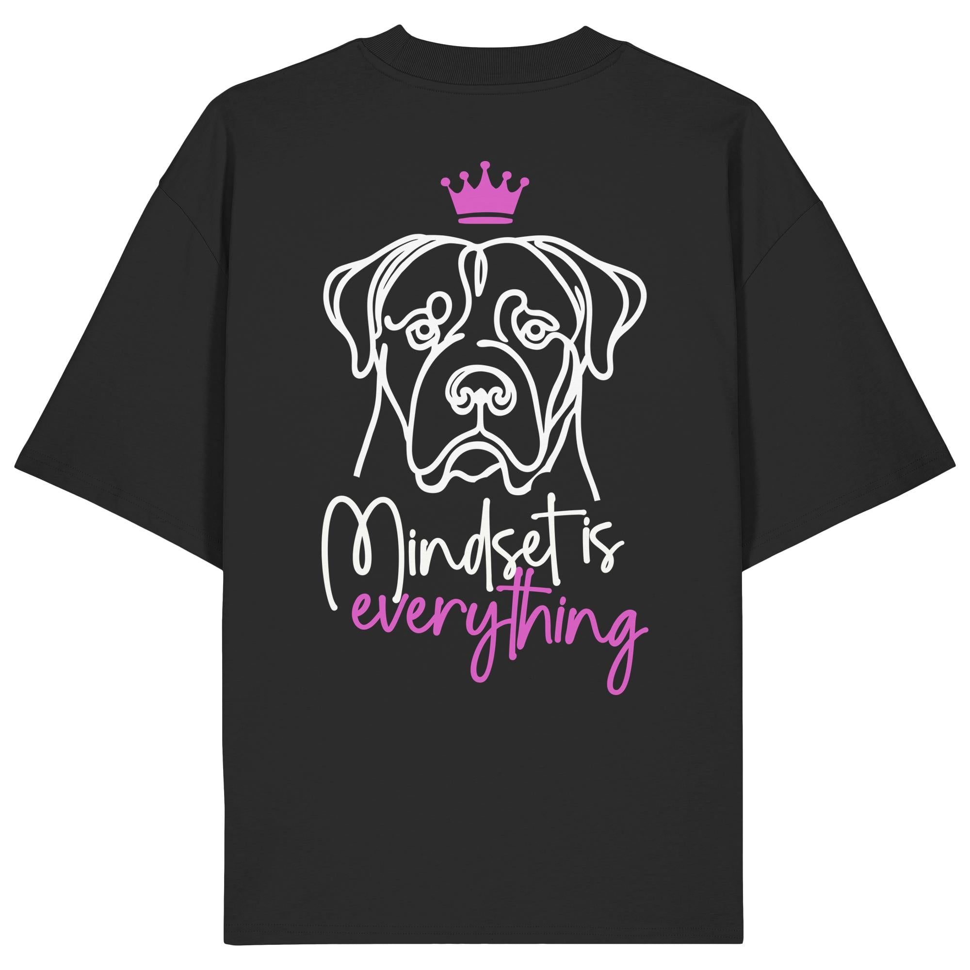 Presa Canario - Mindset is everything - Organic Oversize Shirt