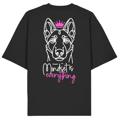 Malinois - Mindset is everything - Organic Oversize Shirt