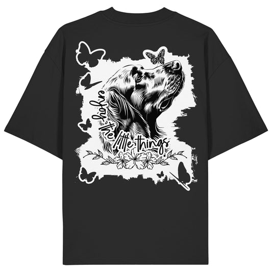 Golden Retriever - enjoy the little things - Organic Oversize Shirt