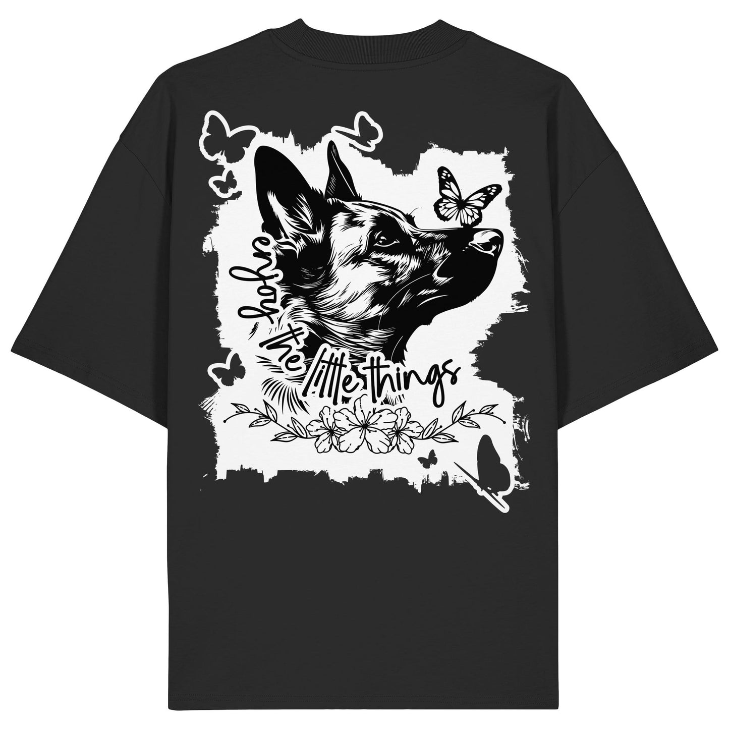 Malinois - enjoy the little things - Organic Oversize Shirt