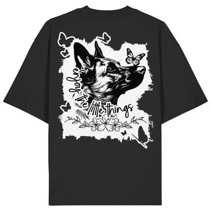 Malinois - enjoy the little things - Organic Oversize Shirt