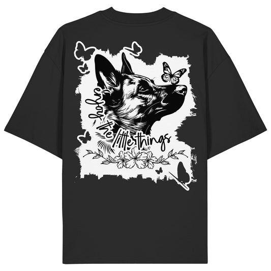 Malinois - enjoy the little things - Organic Oversize Shirt