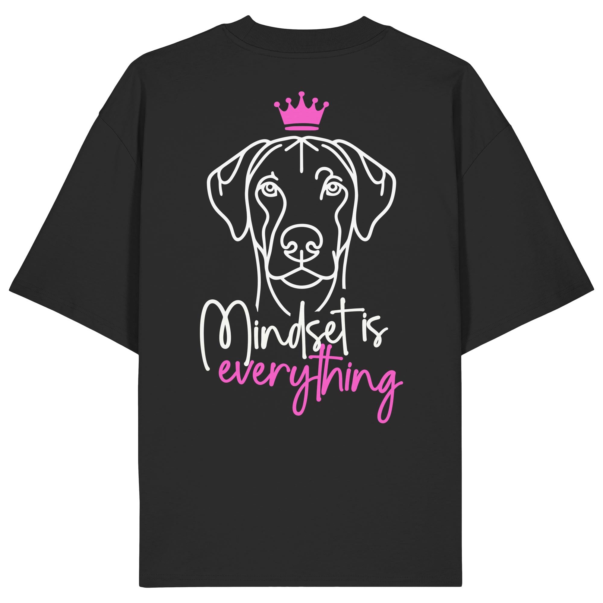 Rhodesian Ridgeback - Mindset is everything - Organic Oversize Shirt