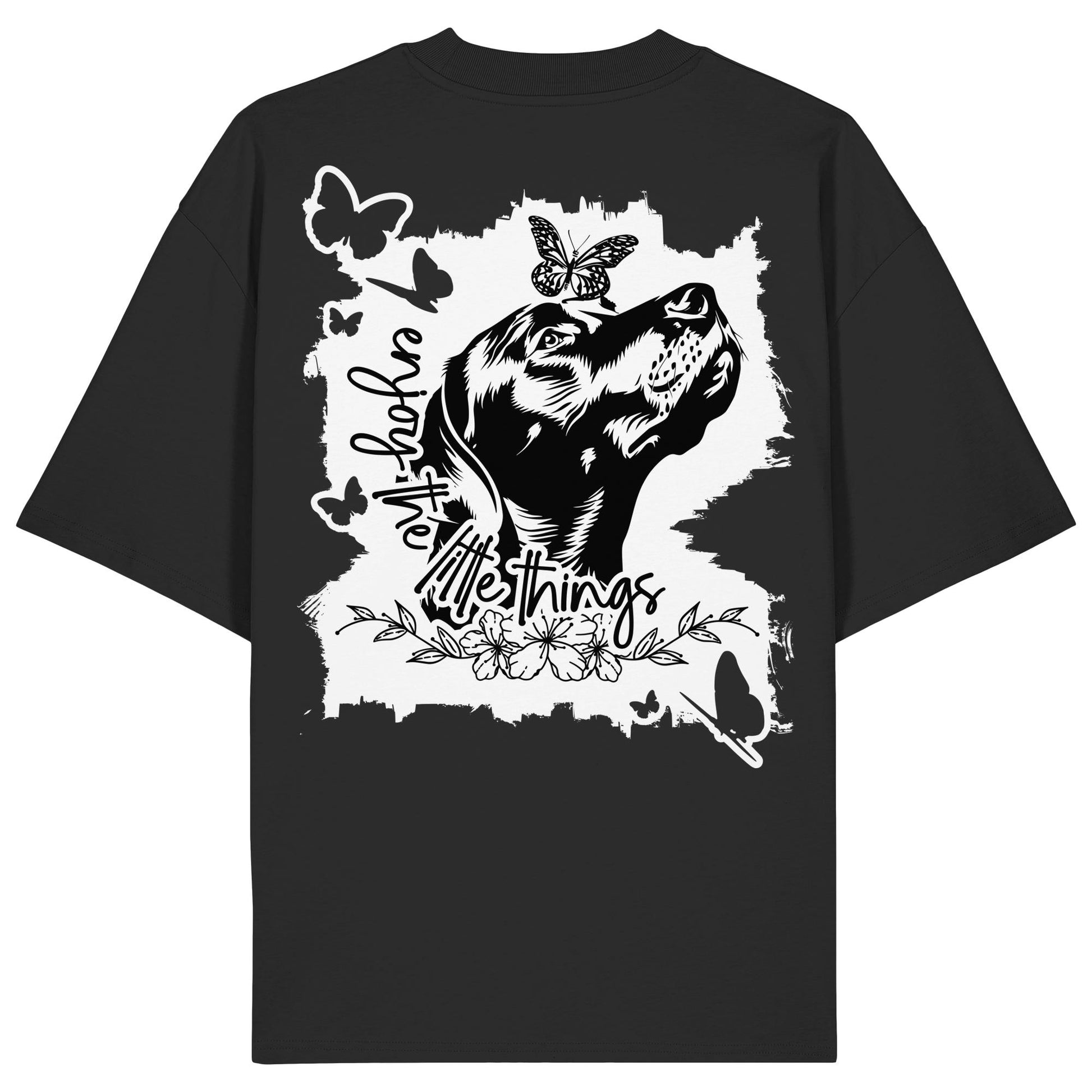 Rhodesian Ridgeback - enjoy the little things - Organic Oversize Shirt