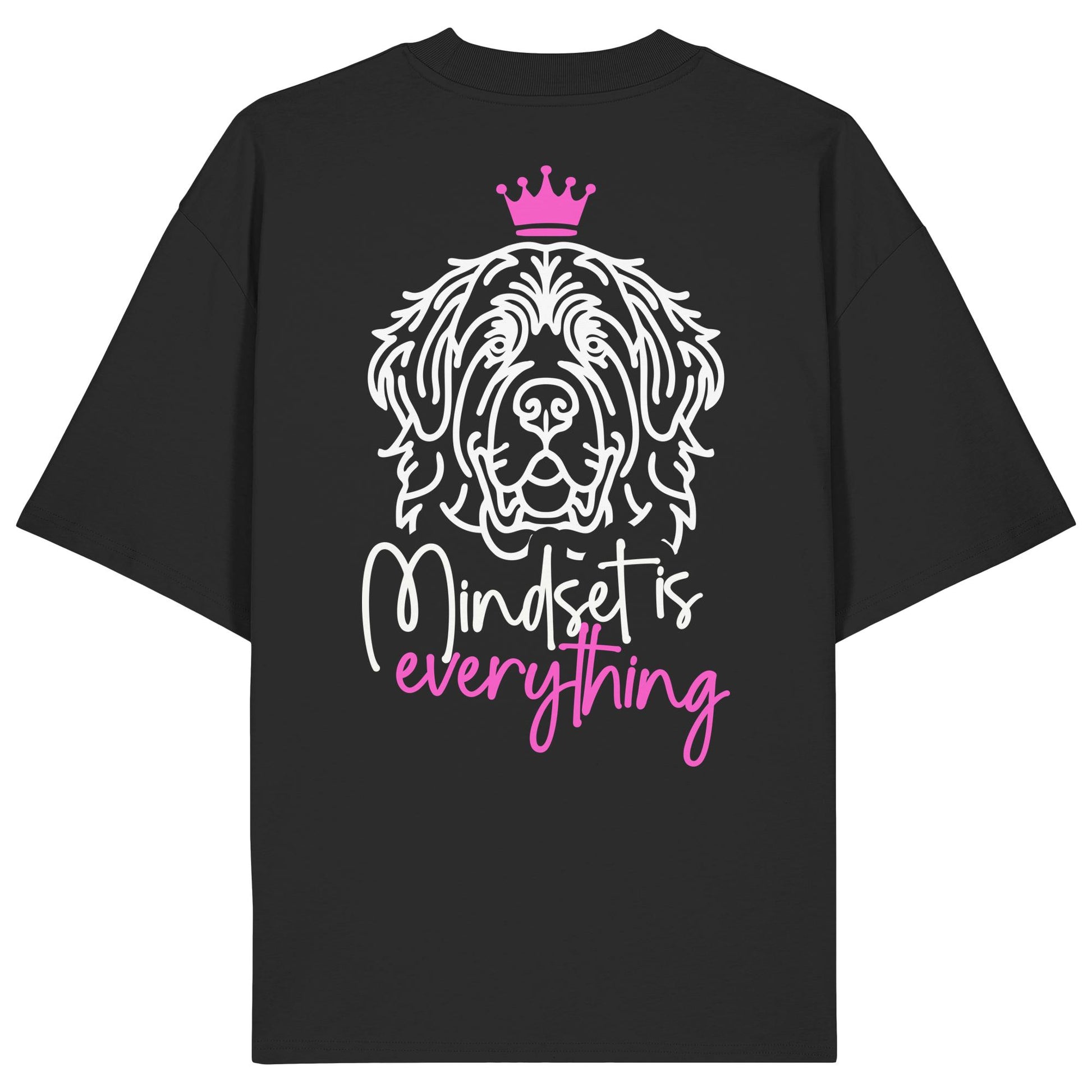 Leonberger - Mindset is everything - Organic Oversize Shirt