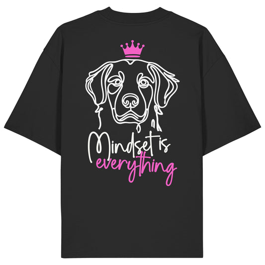 Golden Retriever - Mindset is everything - Organic Oversize Shirt