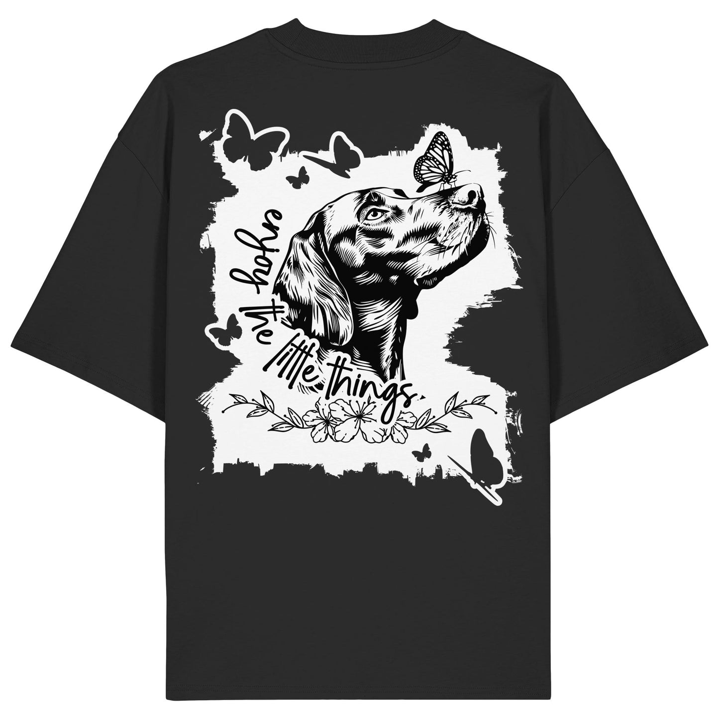 Vizsla - enjoy the little things - Organic Oversize Shirt