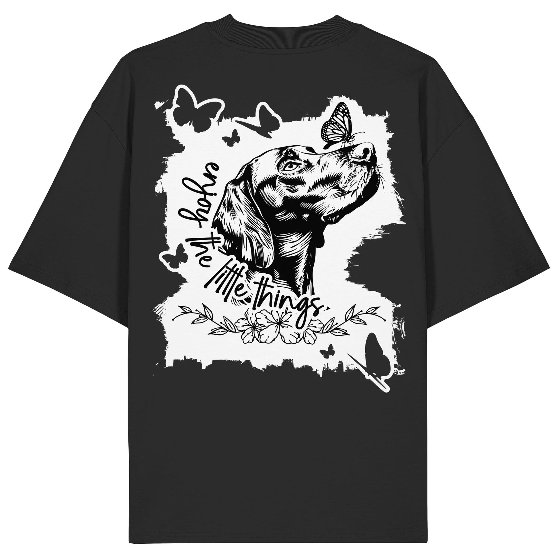 Vizsla - enjoy the little things - Organic Oversize Shirt