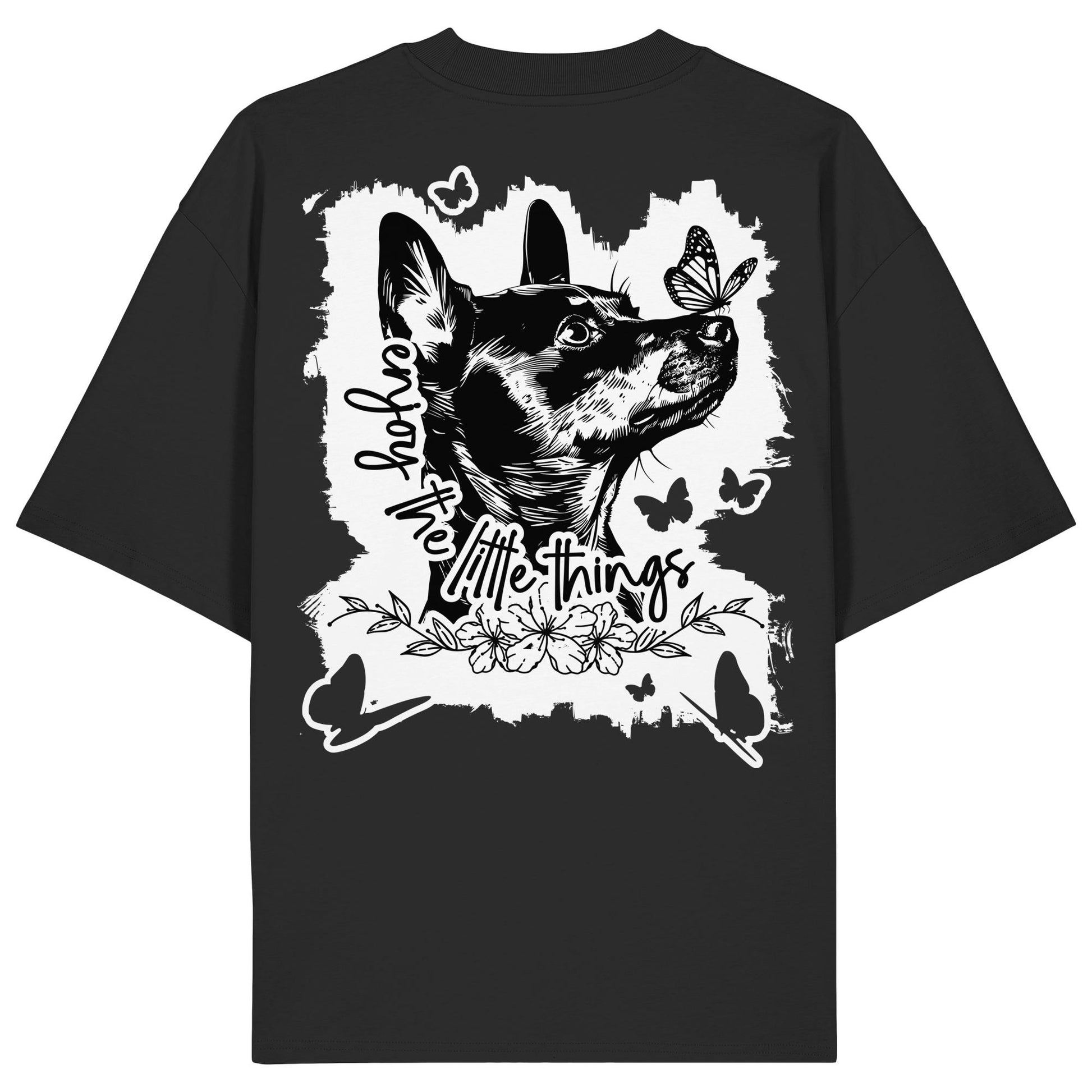 Zwergpinscher - enjoy the little things - Organic Oversize Shirt