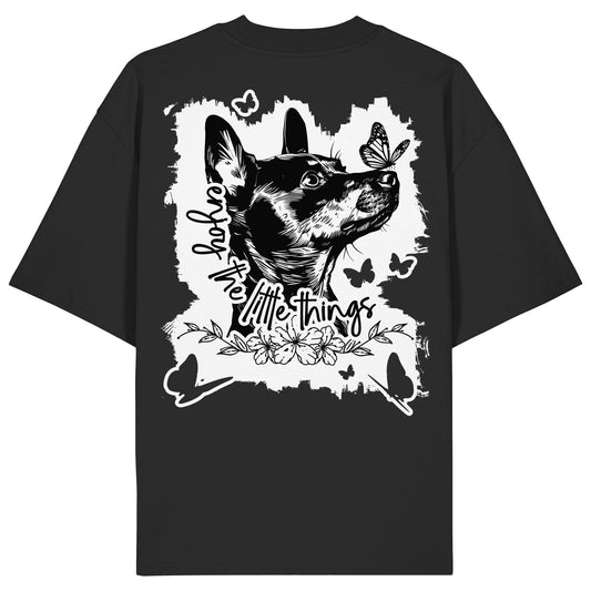 Zwergpinscher - enjoy the little things - Organic Oversize Shirt