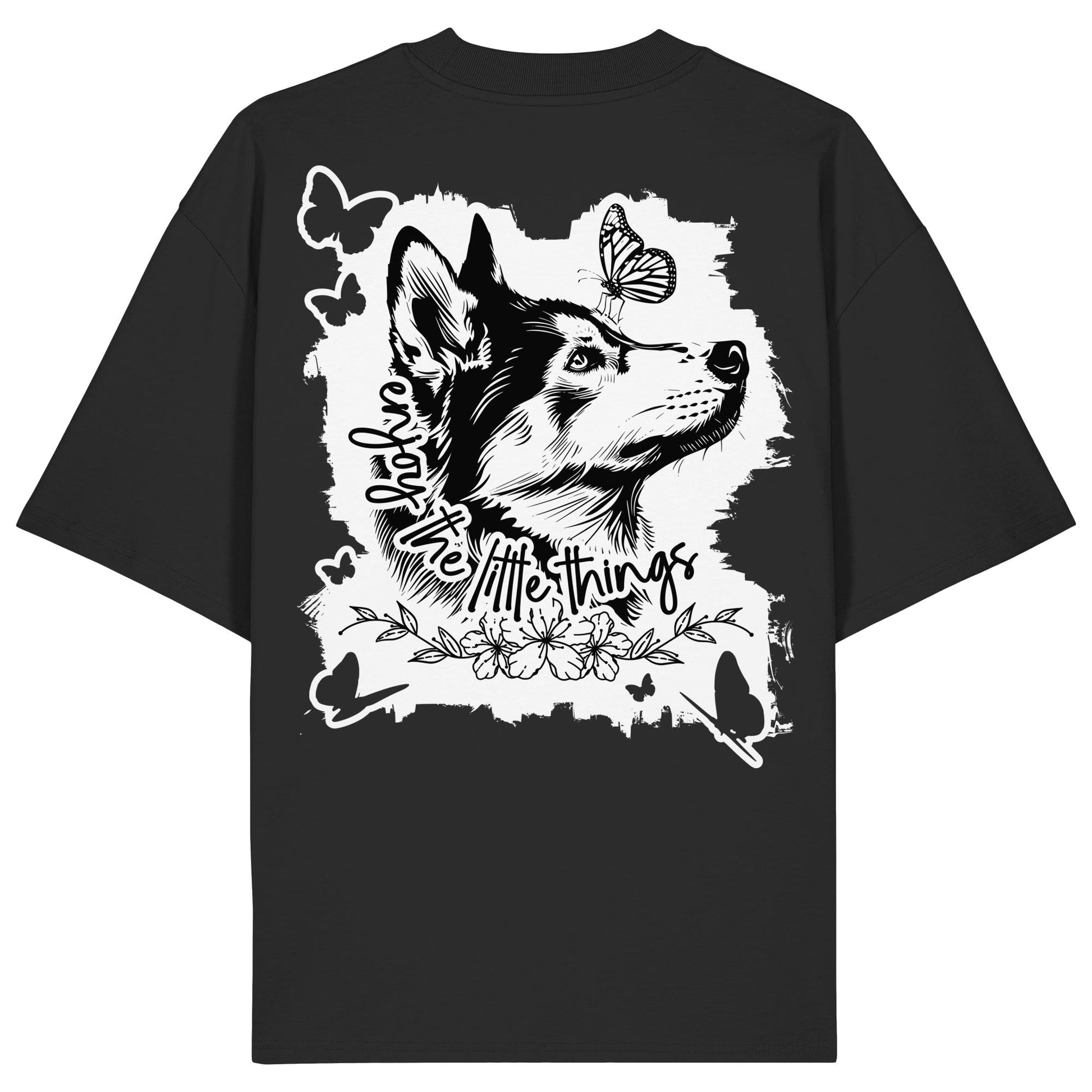 Husky - enjoy the little things - Organic Oversize Shirt