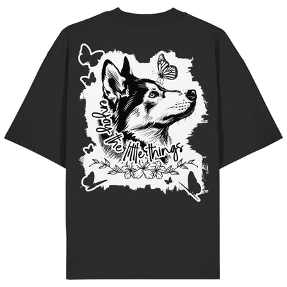 Husky - enjoy the little things - Organic Oversize Shirt