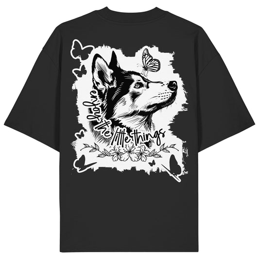 Husky - enjoy the little things - Organic Oversize Shirt
