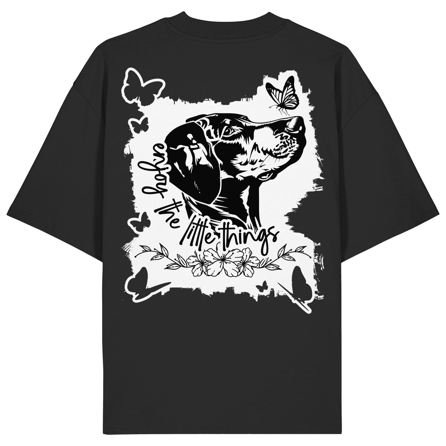 Dobermann - enjoy the little things - Organic Oversize Shirt