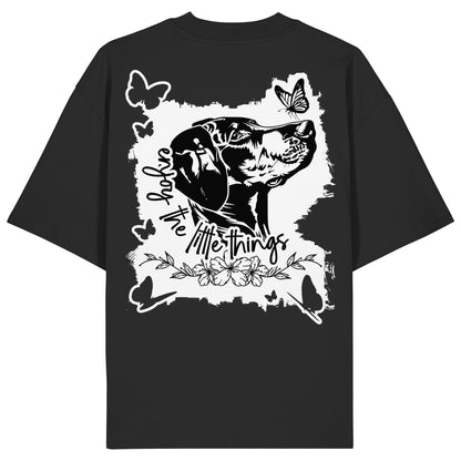Dobermann - enjoy the little things - Organic Oversize Shirt