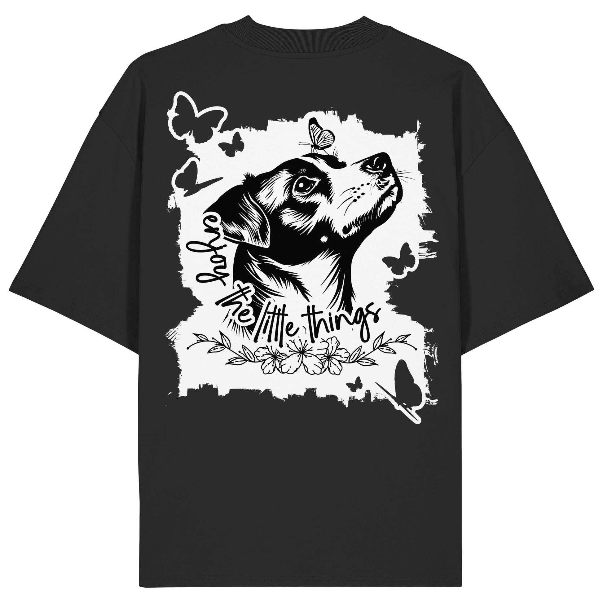 Jack Russell - enjoy the little things - Organic Oversize Shirt