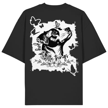 Jack Russell - enjoy the little things - Organic Oversize Shirt