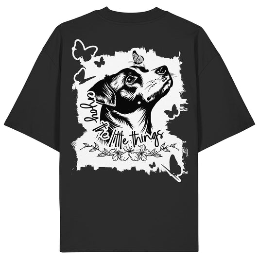 Jack Russell - enjoy the little things - Organic Oversize Shirt