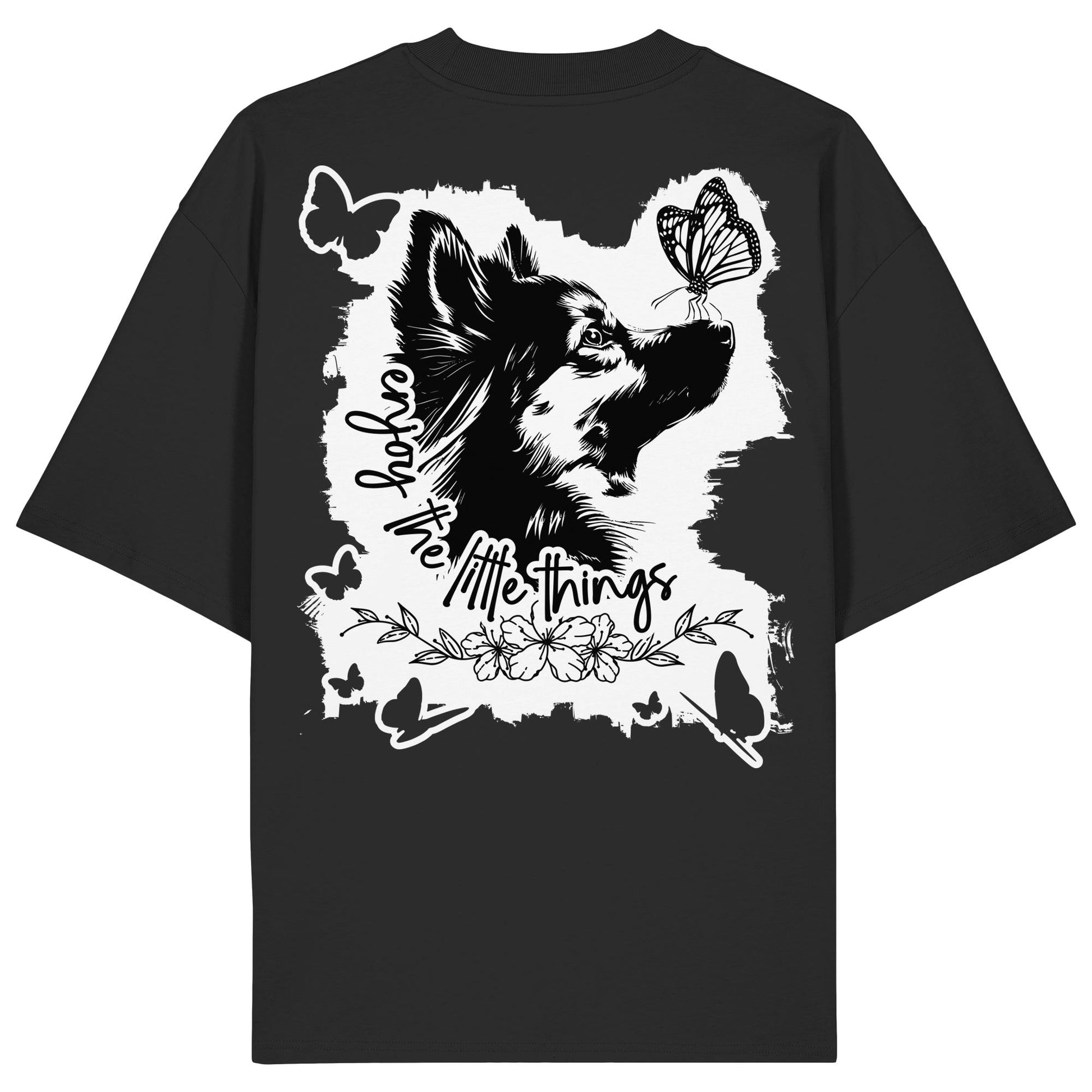 Wolfsspitz - enjoy the little things - Organic Oversize Shirt