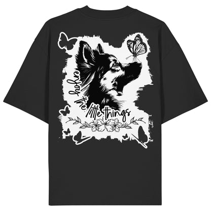 Wolfsspitz - enjoy the little things - Organic Oversize Shirt