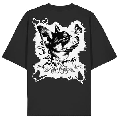 Chihuahua (Kurzhaar) - enjoy the little things - Organic Oversize Shirt