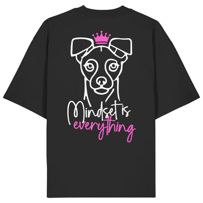 Deutscher Pinscher - Mindset is everything - Organic Oversize Shirt
