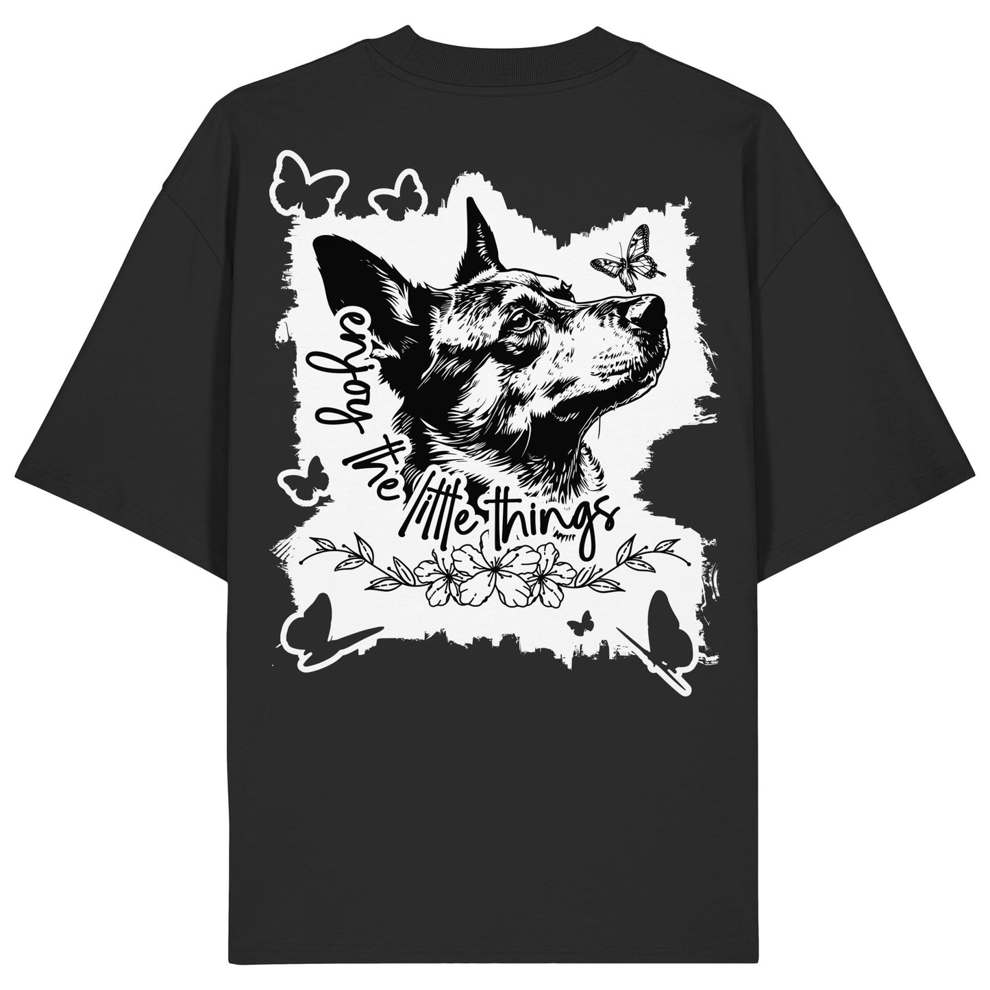 Australian Cattle Dog - enjoy the little things - Organic Oversize Shirt