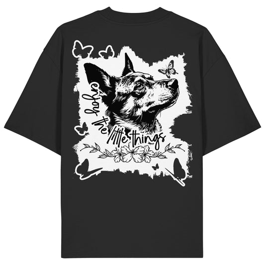 Australian Cattle Dog - enjoy the little things - Organic Oversize Shirt