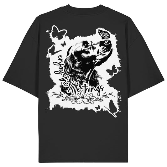 Cocker Spaniel - enjoy the little things - Organic Oversize Shirt