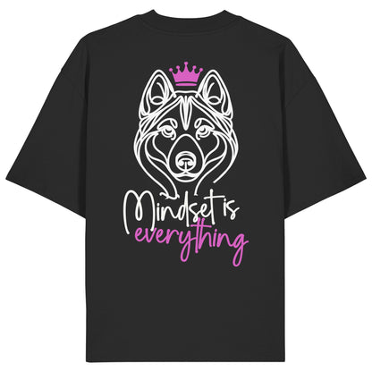 Husky - Mindset is everything - Organic Oversize Shirt