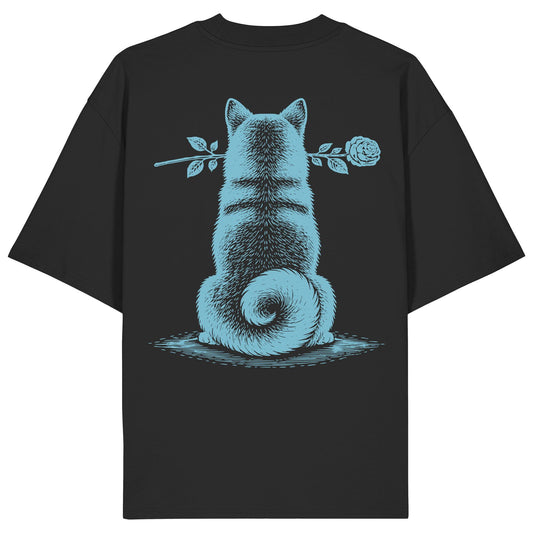 Silent Loyalty - Shiba Inu - Organic Oversize Shirt