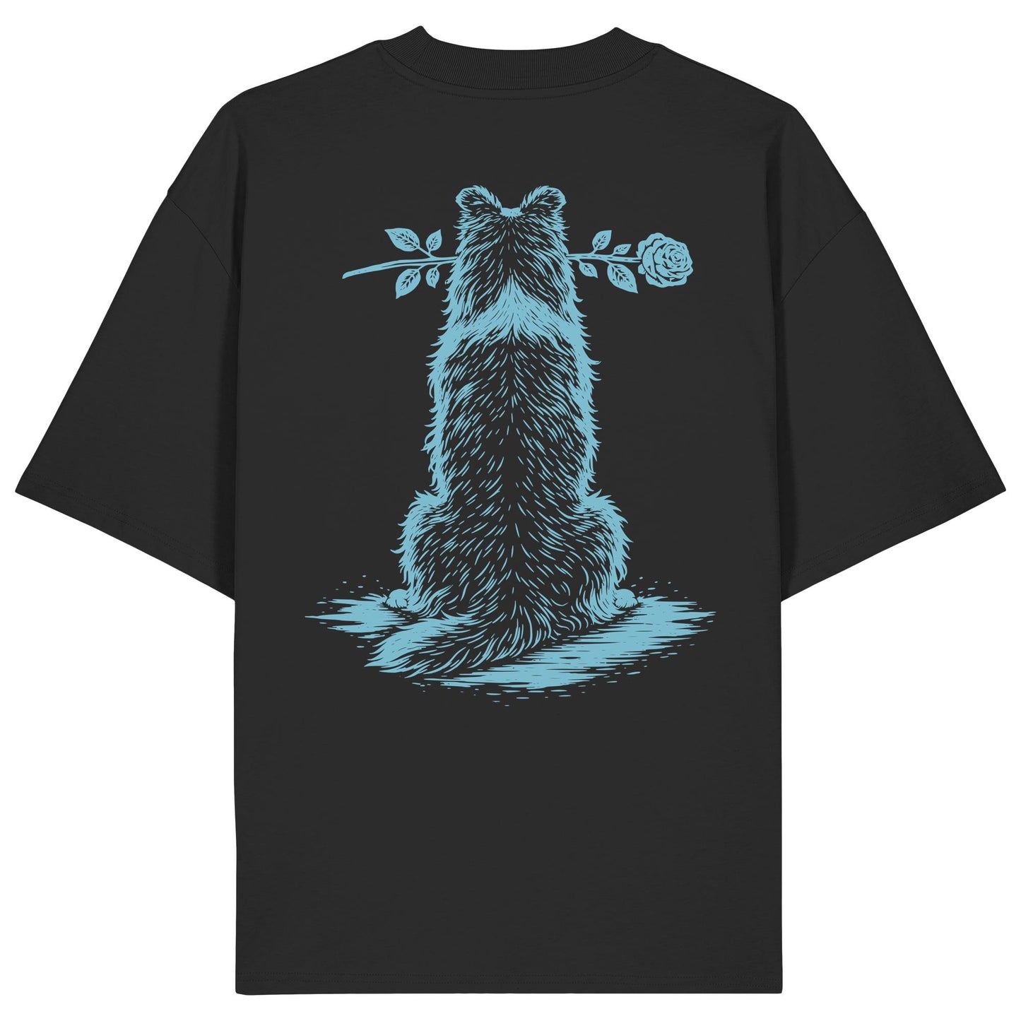 Silent Loyalty - Collie - Organic Oversize Shirt
