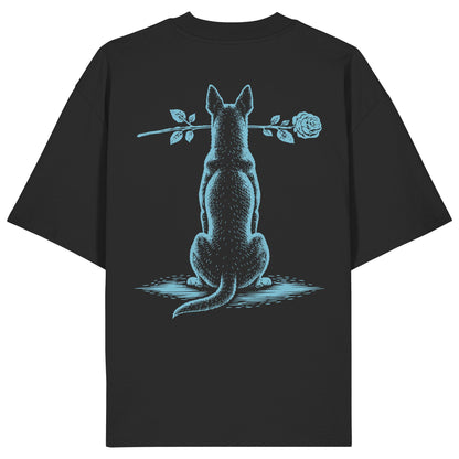 Silent Loyalty - Australian Kelpie - Organic Oversize Shirt