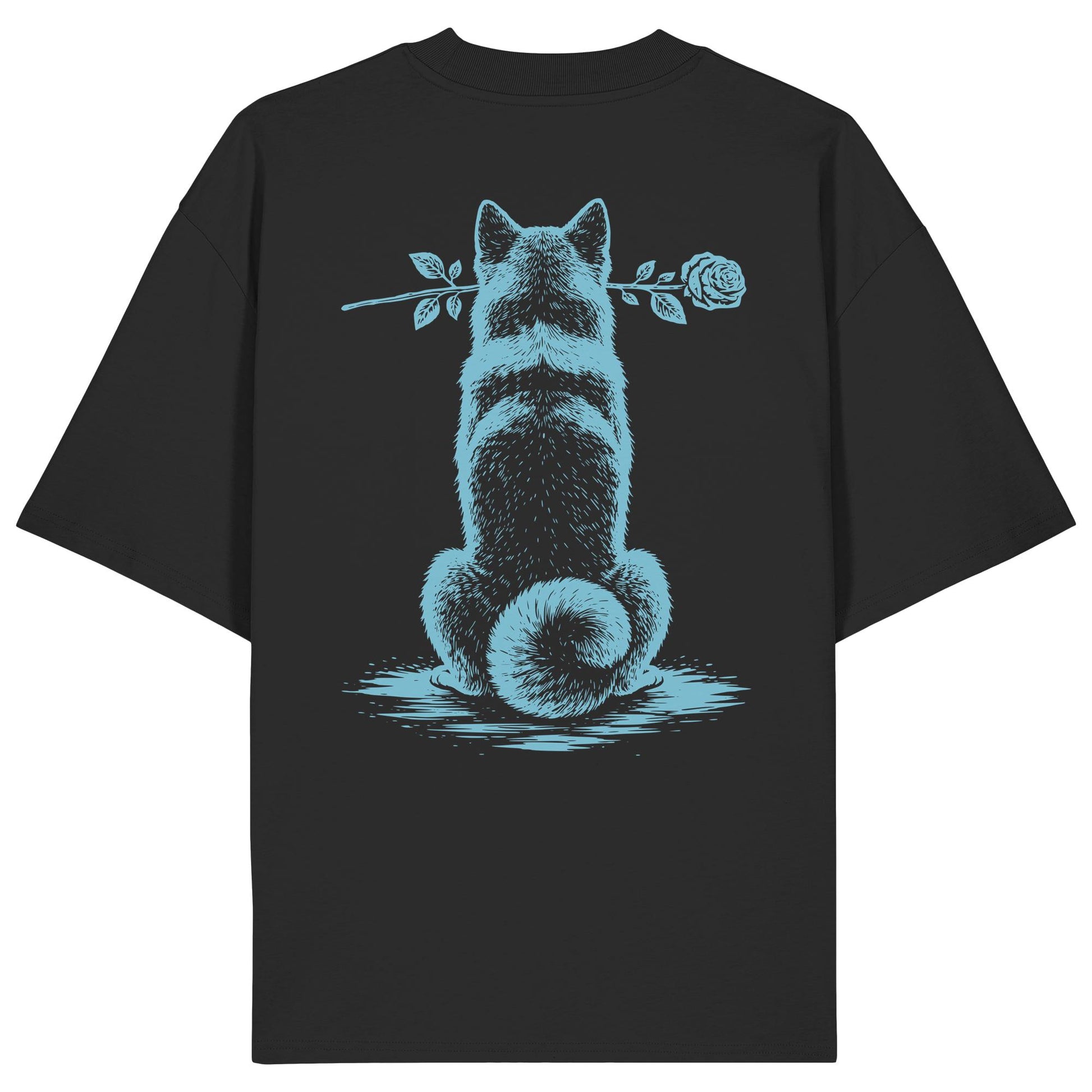 Silent Loyalty - Akita - Organic Oversize Shirt