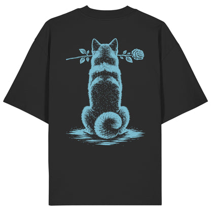 Silent Loyalty - Akita - Organic Oversize Shirt