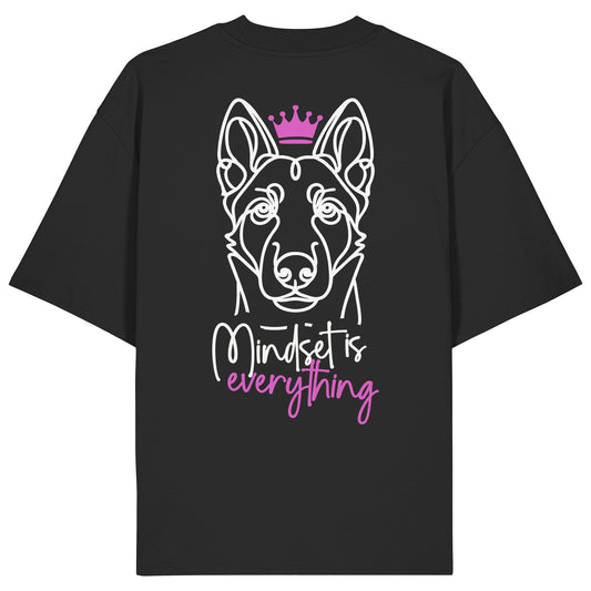 Malinois - Mindset is everything - Organic Oversize Shirt