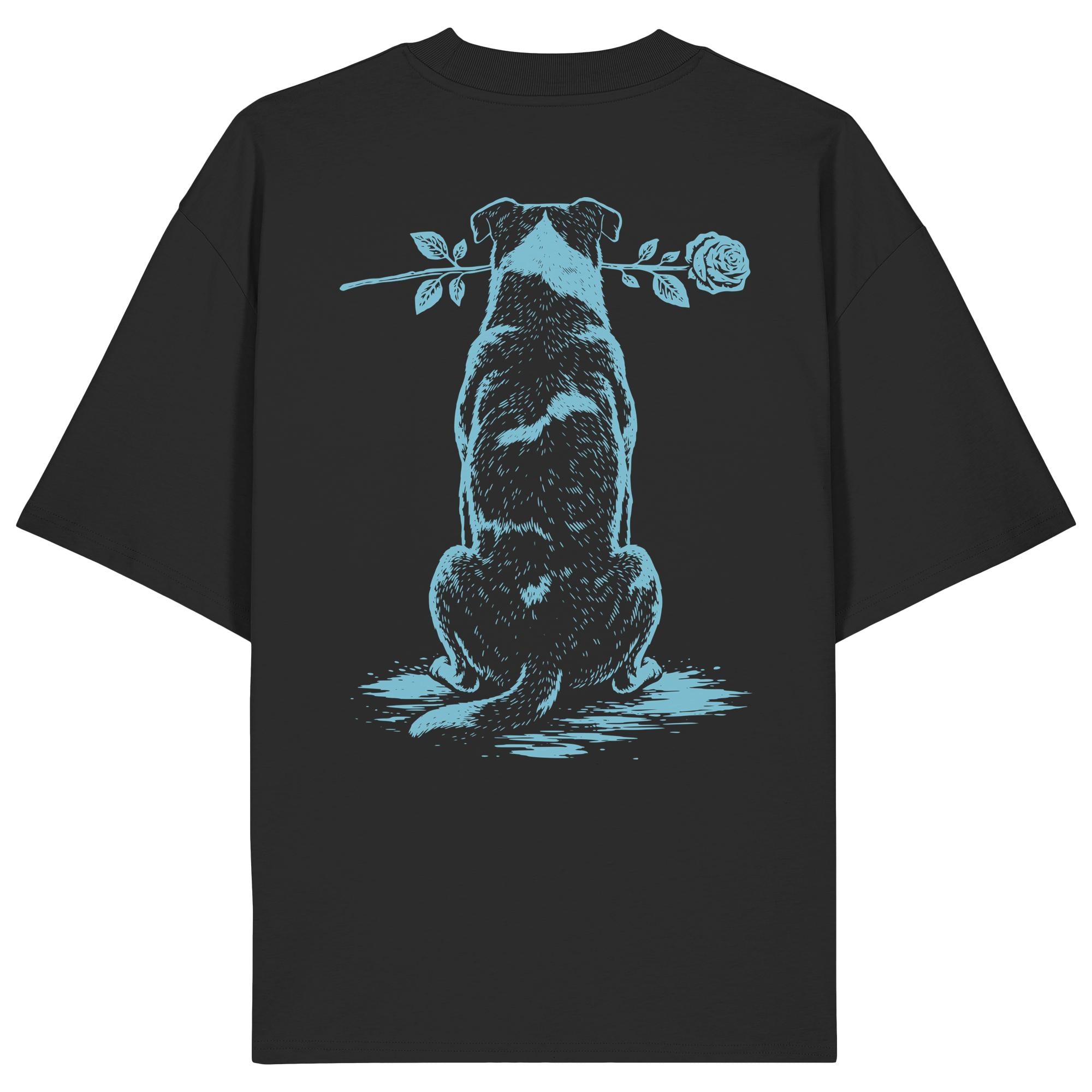 Silent Loyalty - American Staffordshire Terrier - Organic Oversize Shirt