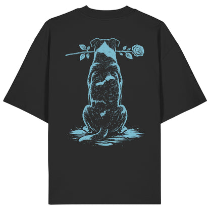 Silent Loyalty - American Staffordshire Terrier - Organic Oversize Shirt