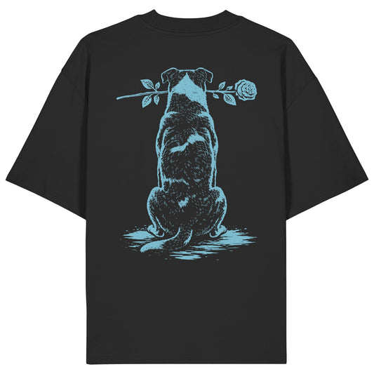 Silent Loyalty - American Staffordshire Terrier - Organic Oversize Shirt