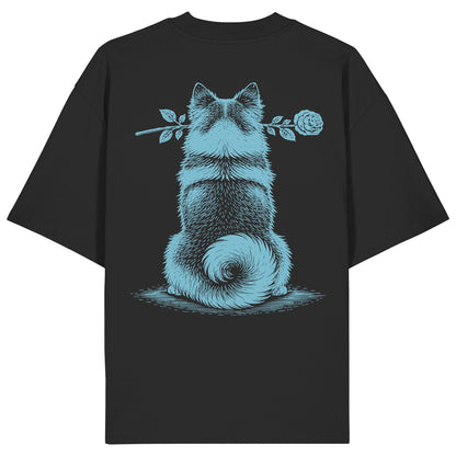 Silent Loyalty - Islandhund - Organic Oversize Shirt