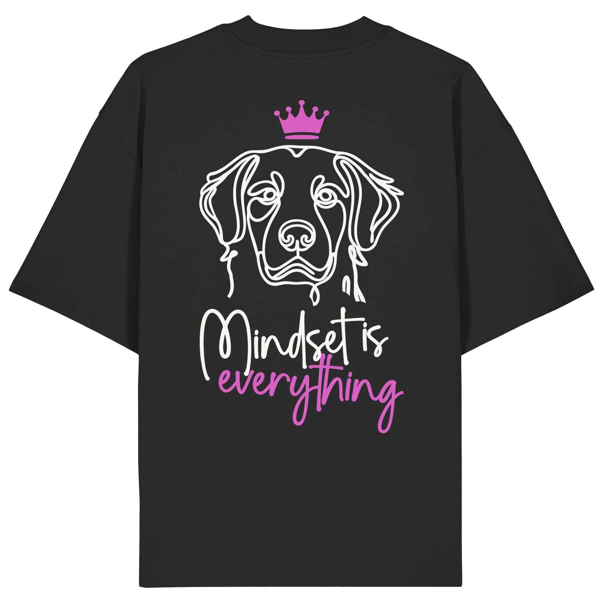 Golden Retriever - Mindset is everything - Organic Oversize Shirt