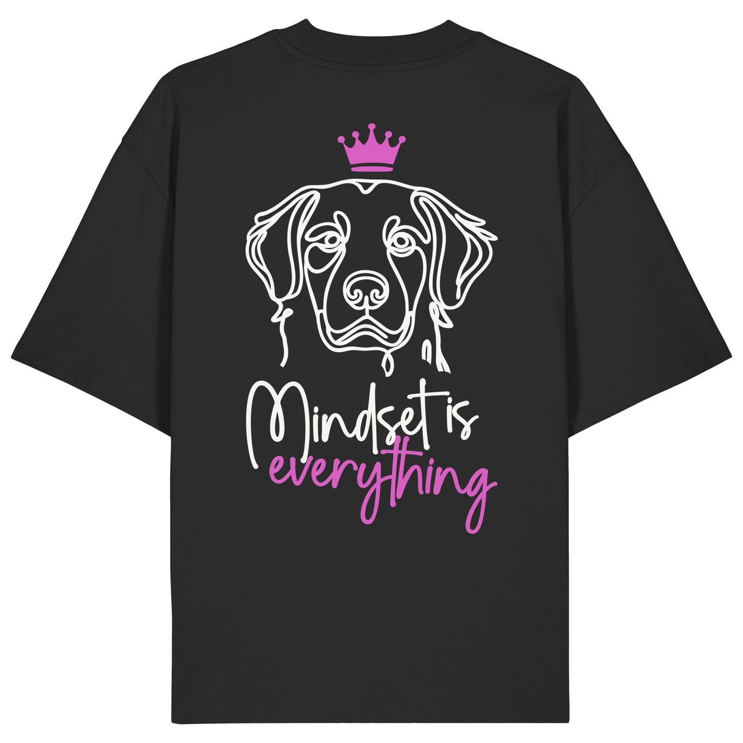 Golden Retriever - Mindset is everything - Organic Oversize Shirt