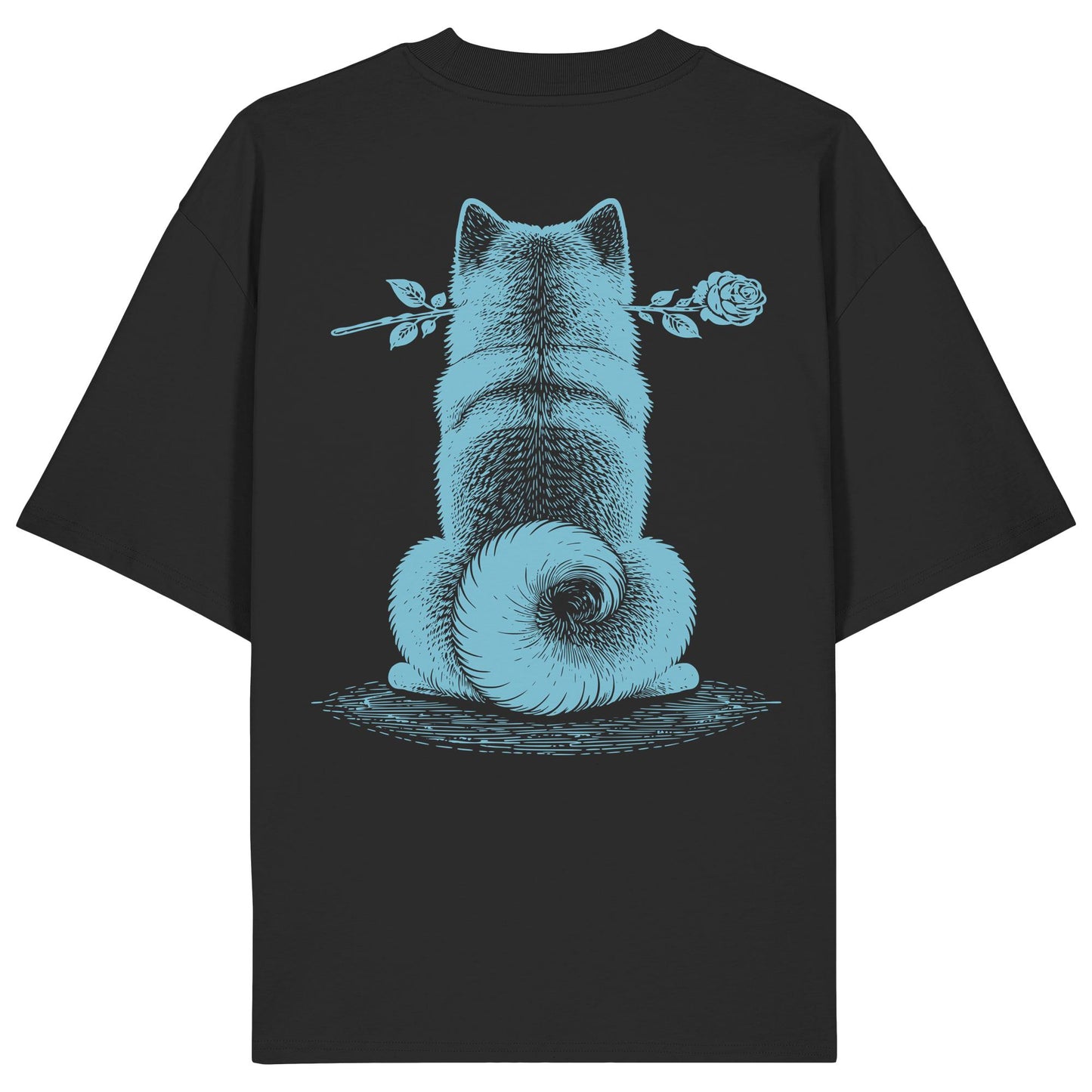 Silent Loyalty - American Akita - Organic Oversize Shirt