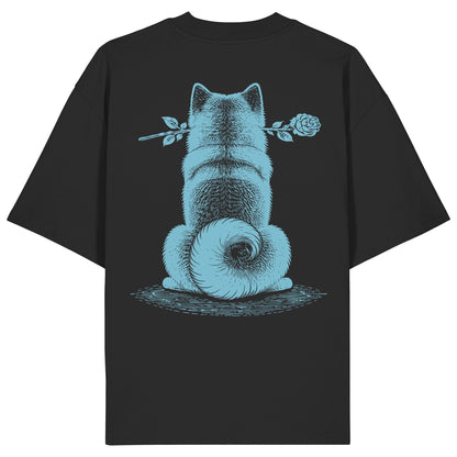 Silent Loyalty - American Akita - Organic Oversize Shirt