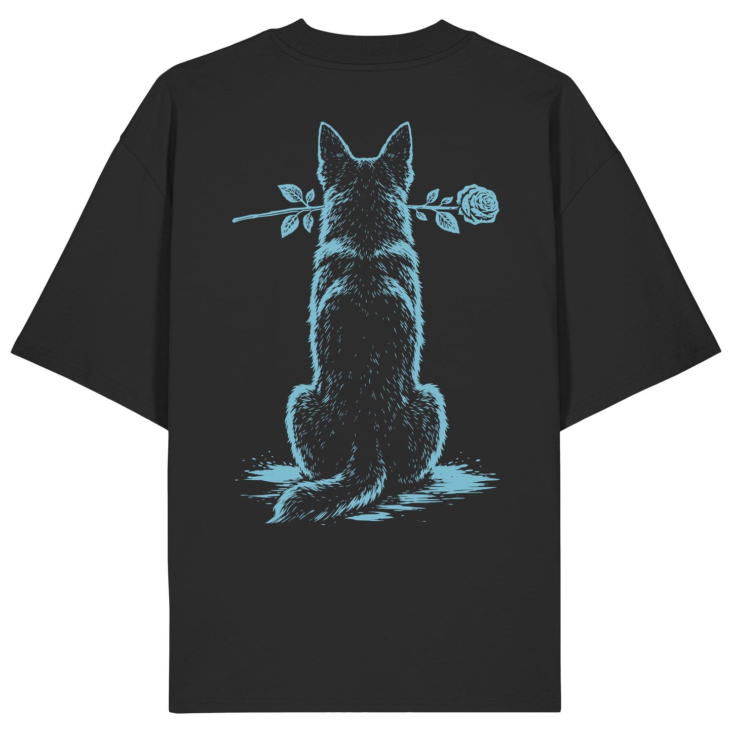 Silent Loyalty - Deutscher Schäferhund - Organic Oversize Shirt