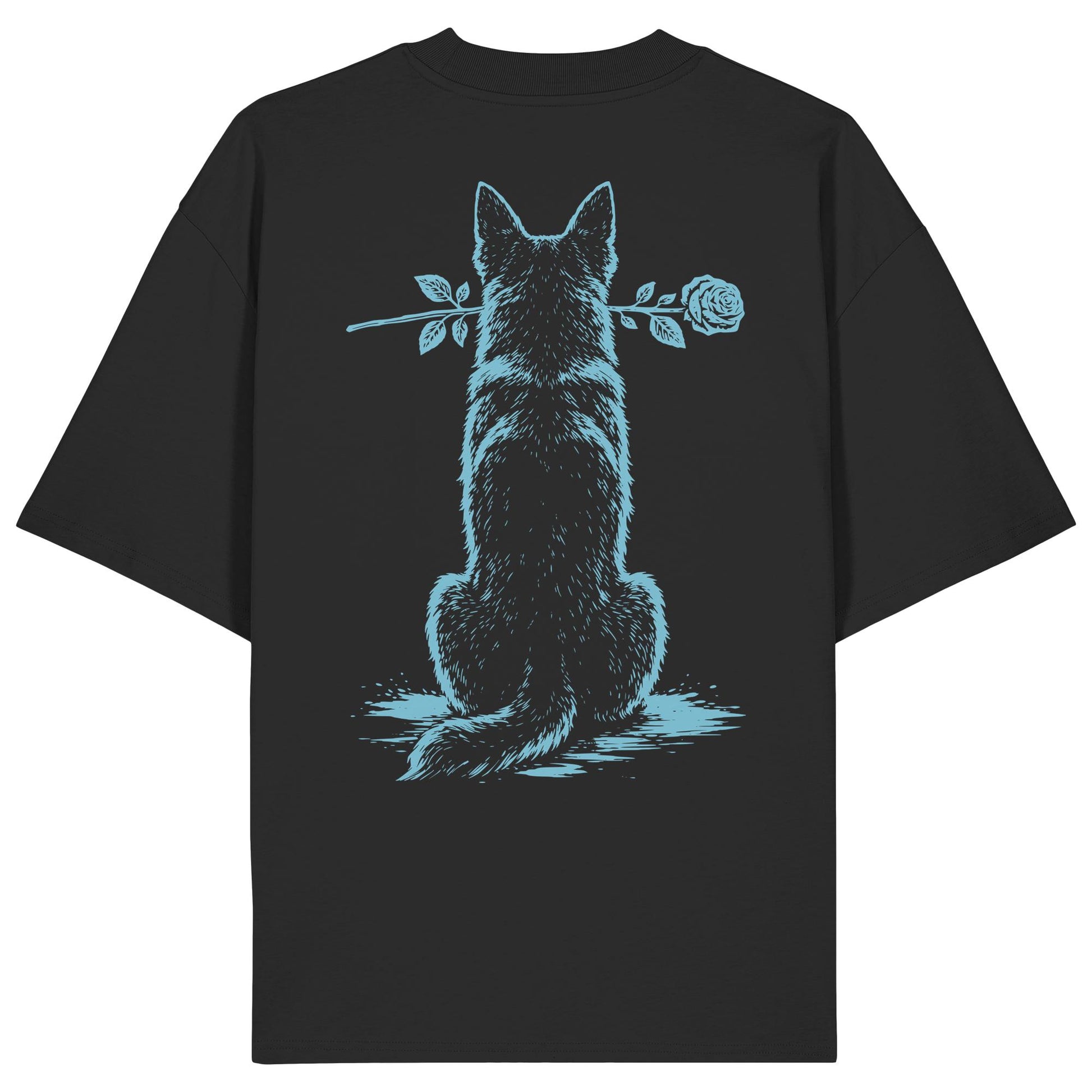 Silent Loyalty - Deutscher Schäferhund - Organic Oversize Shirt