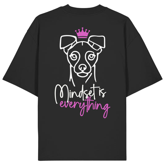 Deutscher Pinscher - Mindset is everything - Organic Oversize Shirt