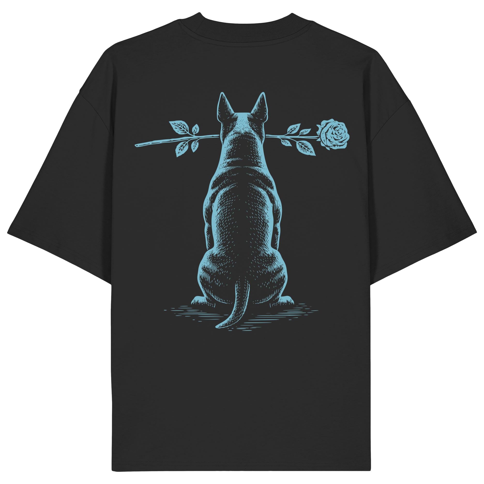 Silent Loyalty - Bullterrier - Organic Oversize Shirt