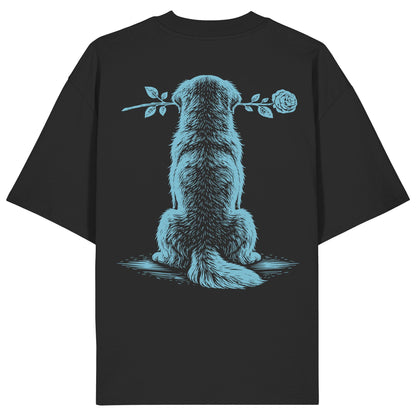 Silent Loyalty - Golden Retriever - Organic Oversize Shirt